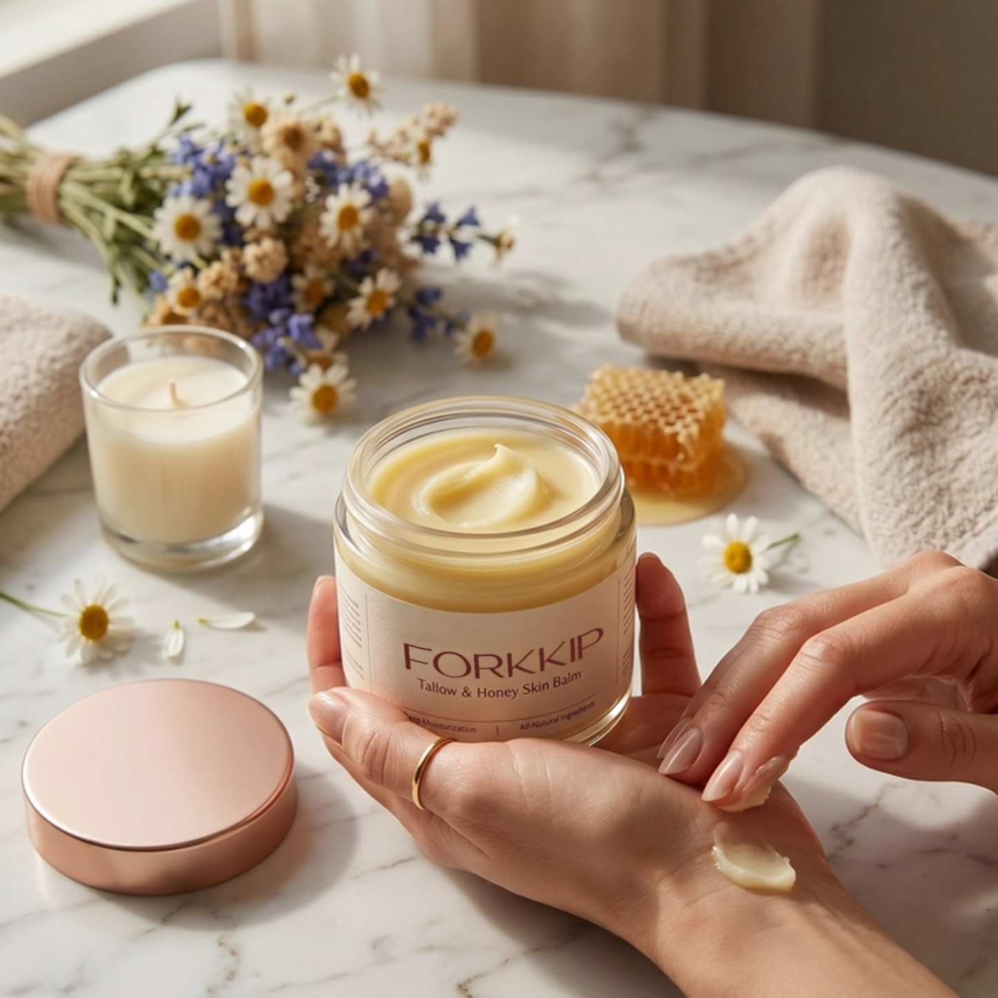Forkkip™ Tallow & Honey Skin Balm